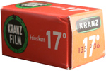 Kranz Film Feinstkorn Panchromatic 17° / 40 ASA film packaging