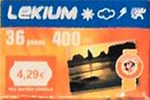 Ferrania Lekium 400 ISO film packaging