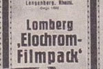 Lomberg Elochrom film packaging