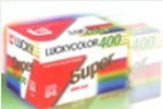 Lucky COLOR SUPER GBR Plus 400 film packaging