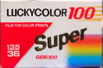 Lucky COLOR GBR100 Super film packaging