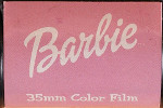 Mattel Barbie ISO 200 film packaging