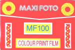 Maxifoto MF100 film packaging