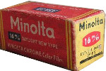 Minolta Chrome Color Film Daylight New type film packaging
