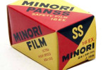 Minori Pan-SS Film Ultra High Speed ASA 100 film packaging