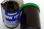 Rollei Mitsubishi Gekko MW 100+ 100Plus film packaging