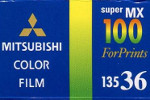Mitsubishi Color Super MX100 film packaging