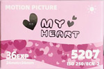 My Heart Black&White ISO 400 film packaging