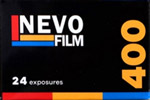 Nevo Film 400 film packaging