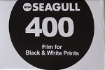 Kentmere Oriental Seagull "New" 400 - OR NSG 400 film packaging