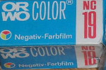 Orwo NC-19 Orwocolor (50 ASA) NC19 film packaging