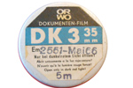 Orwo DK-3 Dokumentenfilm DK3 film packaging