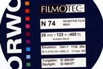 Orwo N-74 Negative Film ISO 400 NP74 film packaging