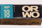 Orwo NP-18 (50 ASA) B&W film packaging