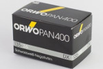 Orwo ORWOPAN 400 film packaging