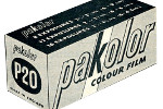 Photo Pakolor A Color film (Artificial light) film packaging