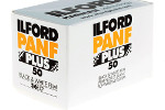 Ilford PAN F PLUS (50 ASA) (White Box) -F PanF film packaging