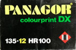 Panagor Coulourprint DX HR100 film packaging