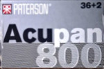 Paterson Acupan 800 film packaging