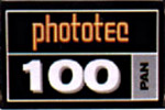 Made Paterson Phototec 100 Pan film packaging