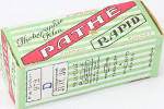 Pathé-Cinéma Pathé Rapide Orthochromatic Pathe P20 film packaging