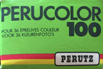 Agfa Perutz Perucolor 100 film packaging