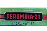 Perutz Peromnia 27 B&W film packaging