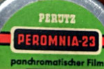 Perutz Peromnia 23 B&W film packaging