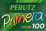 Agfa Perutz Primera 100 film packaging