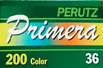 Fujifilm Perutz Primera 200 film packaging