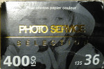 Agfa Photo Service "gold" – Sélection 400 Iso film packaging