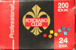 Agfa Fotolabo Club Professional 200 FLC film packaging