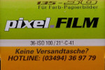 Pixel.Film ISO 100 Pixeln film packaging