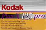 Kodak PLUS-X 125 Pro PX (Gray Yellow box) PlusX125pro film packaging