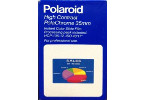 Polaroid Polachrome Color – High Contrast Polachrome HCP film packaging