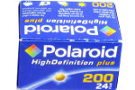 Polaroid HighDefinition Plus Color 100 film packaging
