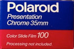 3M Polaroid Presentation Chrome (improved) film packaging