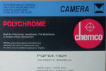 Polychrome CHEMCO Polychrome PQFS4 Camera Halftone & line film film packaging