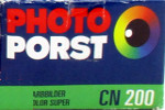 Agfa Porst Color CN200 (Super CN on back of the box) PorstColo... film packaging