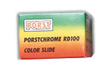 Porst Chrome RD100 film packaging