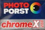 Fujifilm Porst ChromeX 200 X200 film packaging