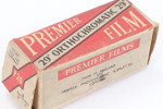 Premier Film Orthochromatic 29° film packaging