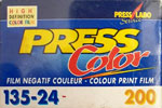 Press Labo Service Press Color 200 film packaging