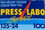 Press Labo Service ISO 100 film packaging