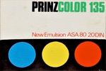 Agfa Prinzcolor New Emulsion ASA 80 film packaging