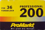 ProMarkt Professional 200 film packaging