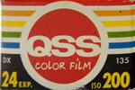 QSS Color Film ISO 200 film packaging