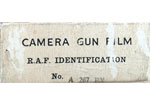 RAF Camera Gun Film film packaging