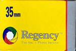 Regency 35mm ISO 100 C-41 film packaging