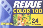 Agfa Revue Color 100 Sunshine film packaging